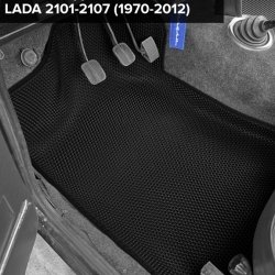3D коврики EVA с бортами Lada 2101, 2102, 2103, 2104, 2105, 2106, 2107 (1970-2012)
