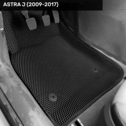 3D коврики EVA с бортами Opel Astra J седан, хэтчбек, универсал (2009-2018)