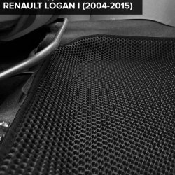 3D коврики EVA с бортами Renault Logan I (2004-2015)