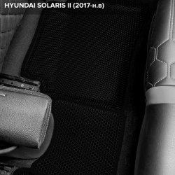 3D коврики EVA с бортами Kia Rio IV (2017-н.в.)