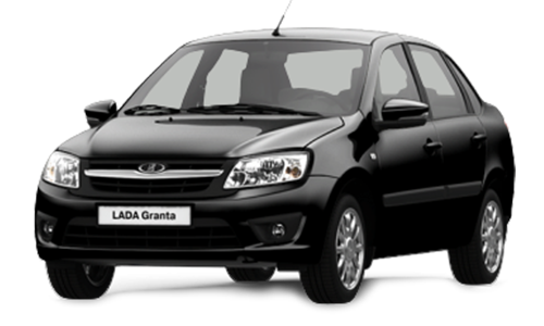 3D коврики EVA с бортами в салон  на Lada Granta седан, лифтбек (2011-2018)