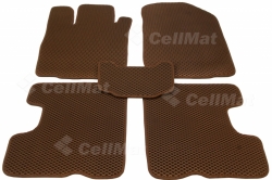 2D коврики EVA в салон и багажник  на Renault Sandero Stepway II (2013-2018)