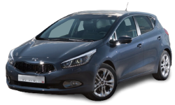 2D коврики EVA в салон и багажник на Kia Ceed II (JD) хэтчбек (2012-2018)