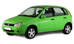 2D коврики EVA в салон и багажник на Lada Kalina I хэтчбек (2004-2013)