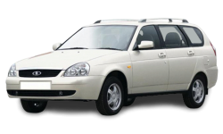 2D коврики EVA в салон и багажник на Lada Priora универсал (2007-2018)