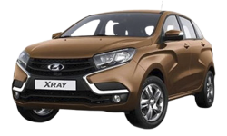 3D коврики EVA с бортами в салон  на Lada XRAY (2015-н.в.)