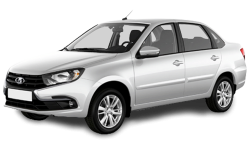 3D коврики EVA с бортами в салон  на Lada Granta FL седан, лифтбек, универсал (2018-н.в.)