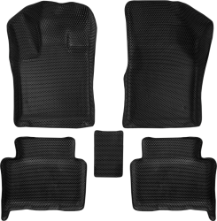 3D коврики EVA с бортами в салон на EXEED VX 7 мест (2021-н.в.)