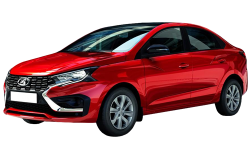 2D коврики EVA в салон и багажник на Lada Iskra седан (2025-н.в.)